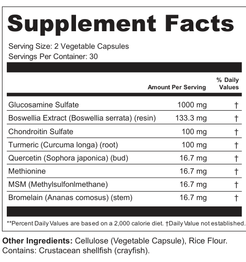 Supplement Facts for Emberline